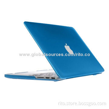 New Metallic, Blue, Rubberized Matte, Case for Macbook Pro 15-inch Retina